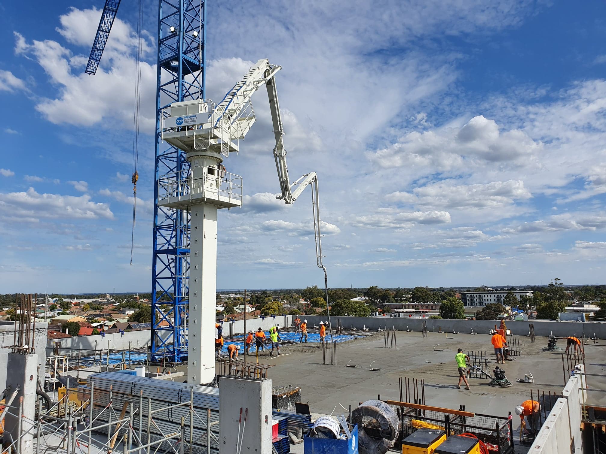 High Rise Pump Hire Geelong Concrete Pumping